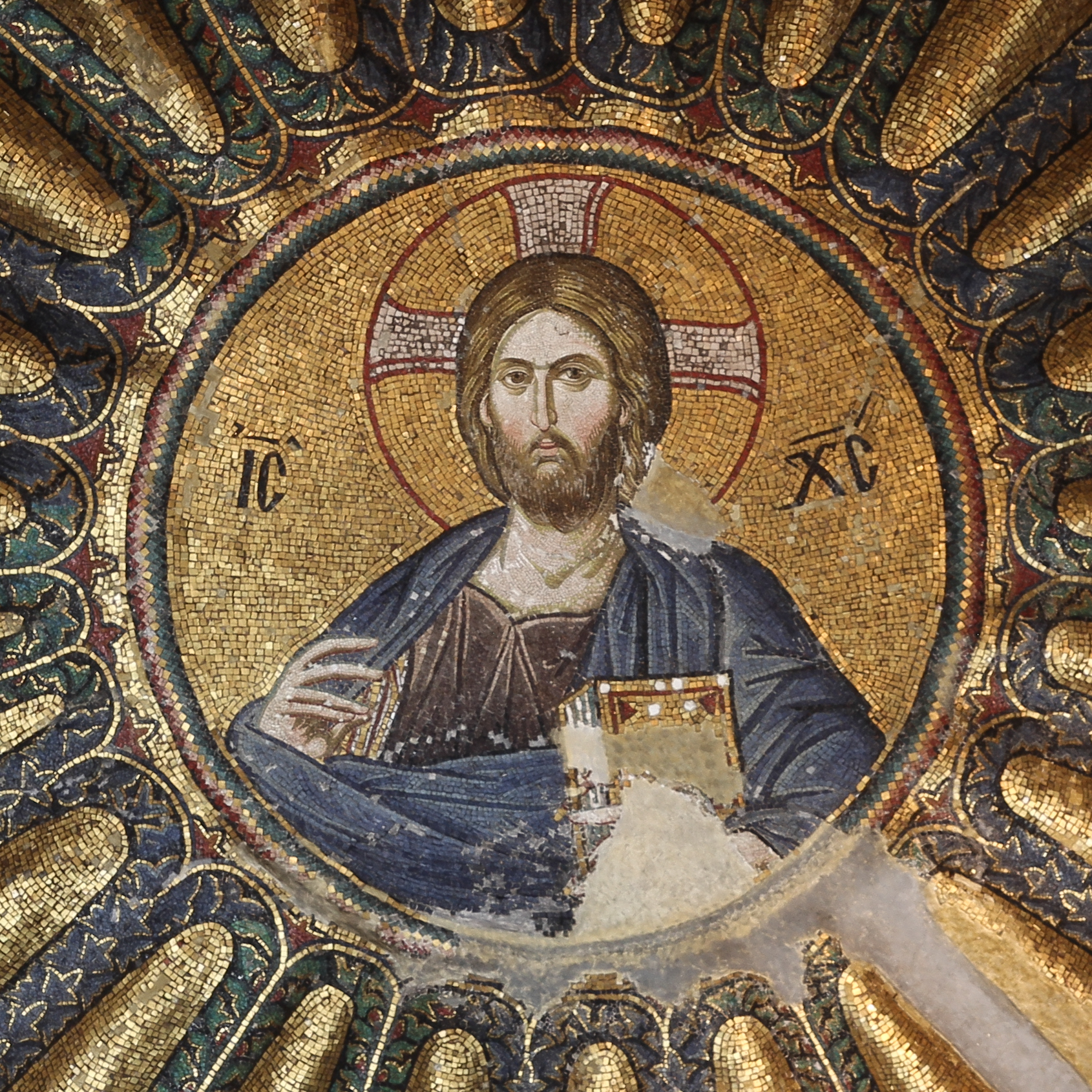 Saint-Sauveur-in-Chora : Pantocrator de l'ésonarthex